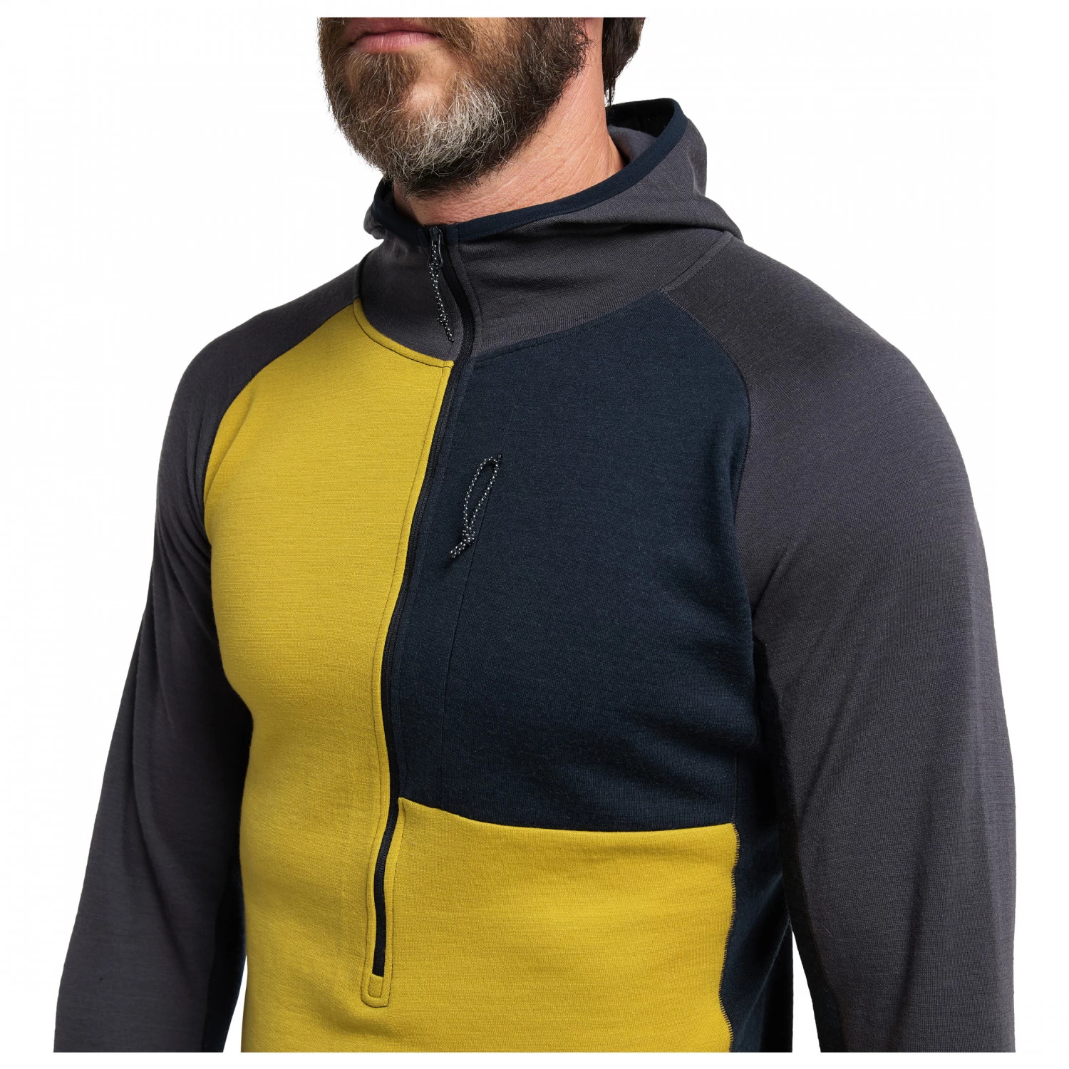 Stoic - Merino260 StadjanSt. 3/4 Zip W. Hood - Sweat à Capuche En Mérinos 6 Stoic - Merino260 StadjanSt. 3/4 Zip W. Hood - Sweat à Capuche En Mérinos – Image 6