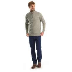 Stoic - MMXX.Nauta Wool Quarter Zip Sweater - Pull En Laine -Stoic Boutique stoic mmxxnauta wool quarter zip sweater pull en laine detail 9