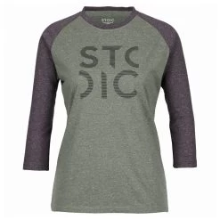 Stoic - Women's Hemp20 LofsdalenSt. 3/4 - T-shirt Technique -Stoic Boutique stoic womens hemp20 lofsdalenst 3 4 t shirt technique 1