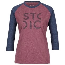 Stoic - Women's Hemp20 LofsdalenSt. 3/4 - T-shirt Technique -Stoic Boutique stoic womens hemp20 lofsdalenst 3 4 t shirt technique 2