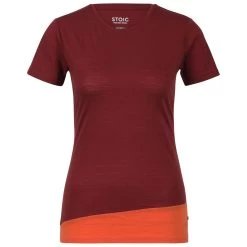 Stoic - Women's Merino150 HeladagenSt. T-Shirt Multi Slim - T-shirt En Laine Mérinos -Stoic Boutique stoic womens merino150 heladagenst t shirt multi slim t shirt en laine merinos 1