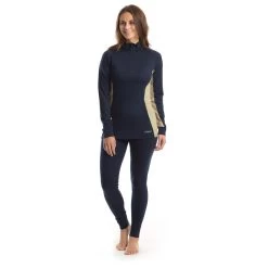 Stoic - Women's Merino240 BjoernenSt. Half Zip - Sous-vêtement Mérinos -Stoic Boutique stoic womens merino240 bjoernenst half zip sous vetement merinos detail 9