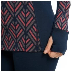 Stoic - Women's Merino240 VemdalenSt. L/S Half Zip - Sous-vêtement Mérinos -Stoic Boutique stoic womens merino240 vemdalenst l s half zip sous vetement merinos detail 6