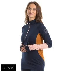 Stoic - Women's MerinoMesh150 BensjonSt. II L/S Half Zip - Sous-vêtement Mérinos -Stoic Boutique stoic womens merinomesh150 bensjonst ii l s half zip sous vetement merinos detail 10