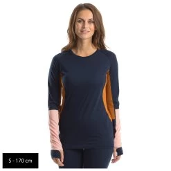 Stoic - Women's MerinoMesh150 BensjonSt. II L/S - Sous-vêtement Mérinos -Stoic Boutique stoic womens merinomesh150 bensjonst ii l s sous vetement merinos detail 10